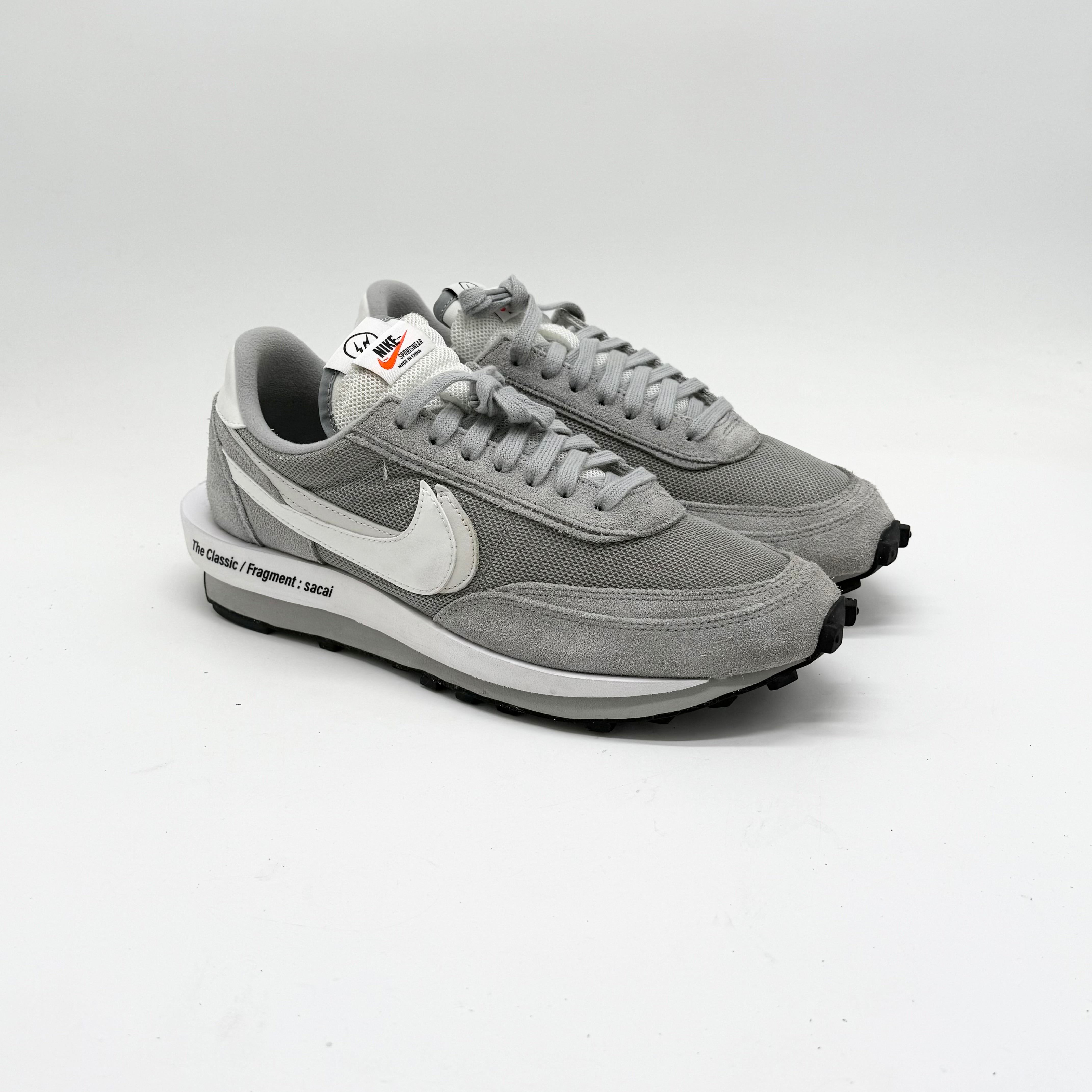 Nike LD Waffle Sacai Fragment Wolf Grey EU 44.5