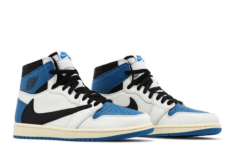 Nike Air Jordan 1 Retro High OG SP Travis Scott Fragment Military Blue - DH3227-105