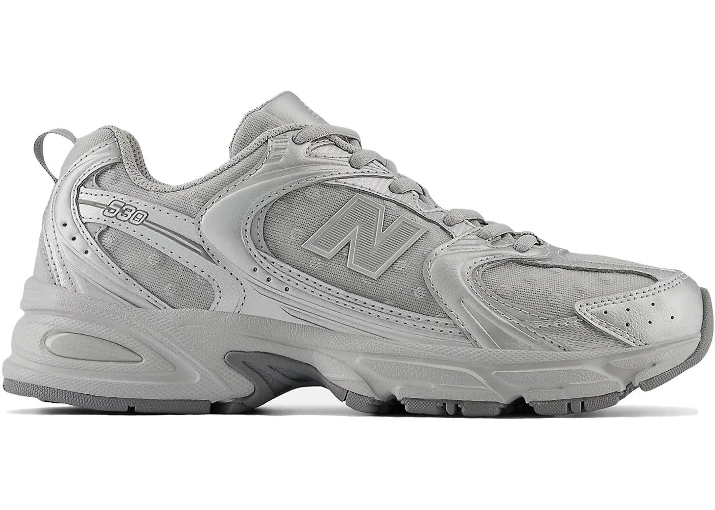 New Balance 530 Silver Metallic Raincloud Polka Dots - U530HFZ