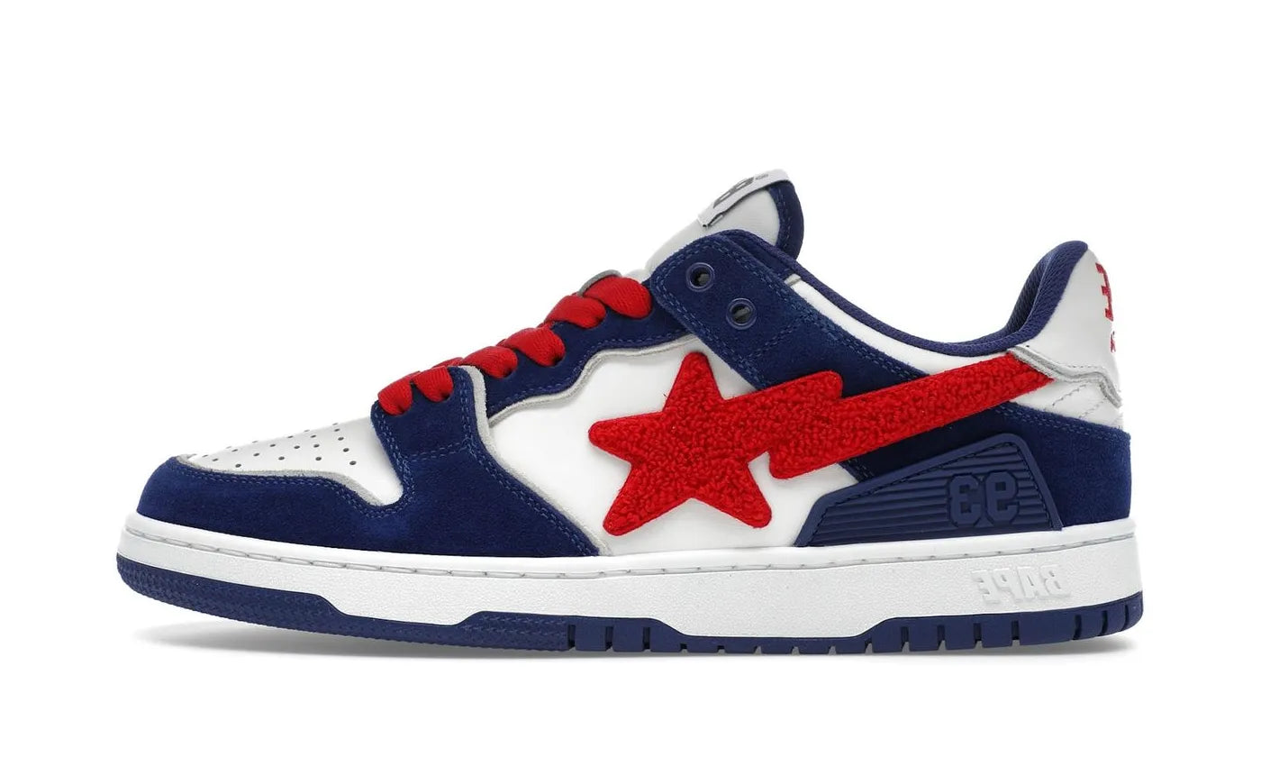 BAPE A Bathing Ape Sk8 Sta #2 M2 Blue - 1K30191309-BLU