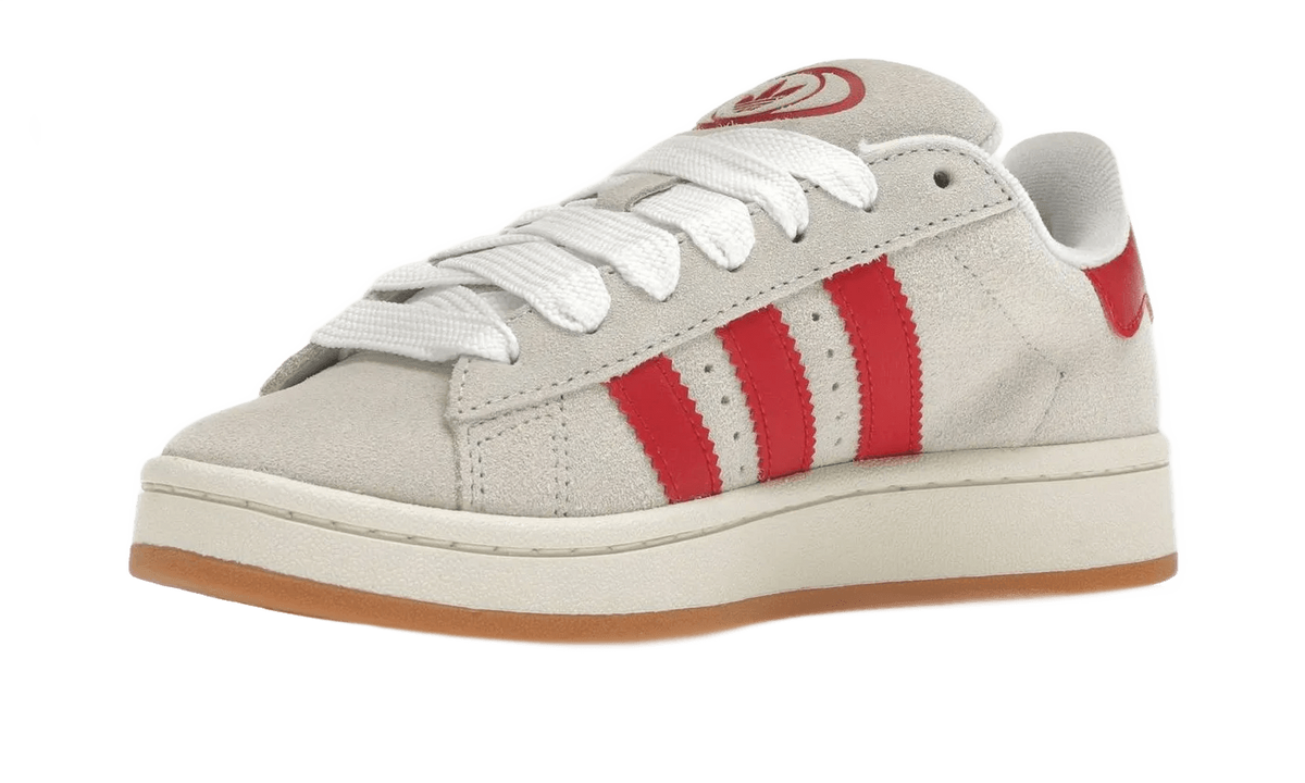 Adidas Campus 00s Crystal White Better Scarlet - GY0037