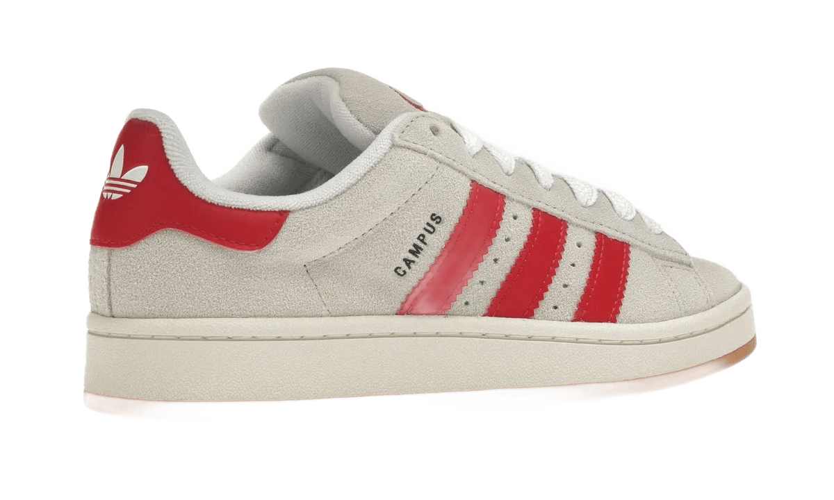 Adidas Campus 00s Crystal White Better Scarlet - GY0037