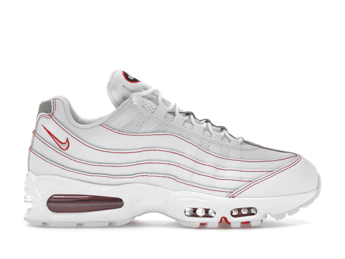 Nike Air Max 95 OG Big Bubble White University Red - IB7936-100