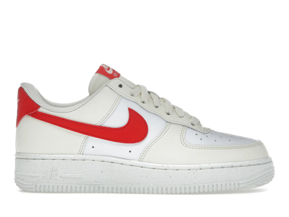 Nike Air Force 1 Low &07 Next Nature Pale Ivory University Red - DC9486-109