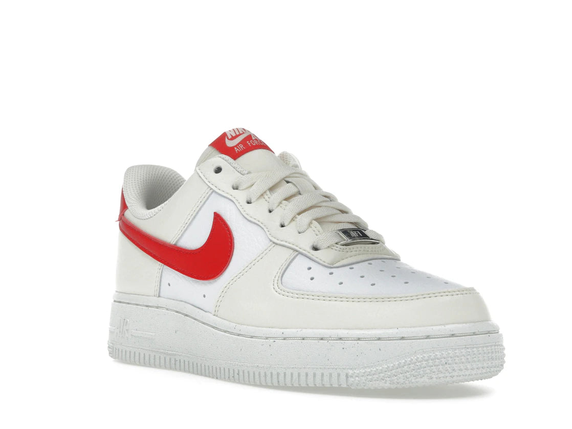 Nike Air Force 1 Low &07 Next Nature Pale Ivory University Red - DC9486-109