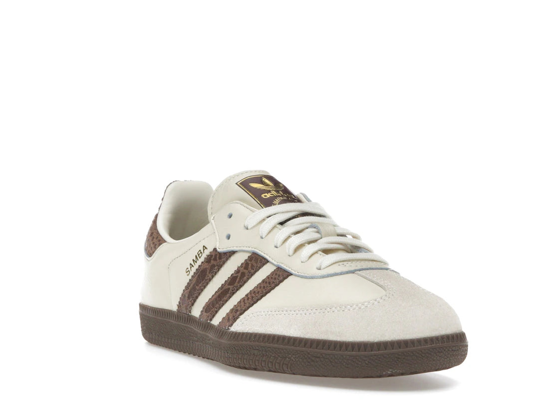 Adidas Samba OG Cream Earth Strata Maroon - IH3980