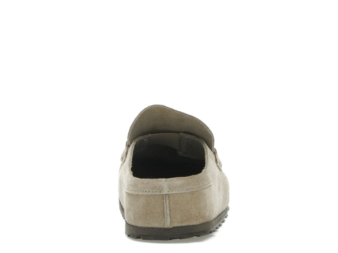 Birkenstock Naples Wrapped Suede Leather Taupe - 1029675/1029710
