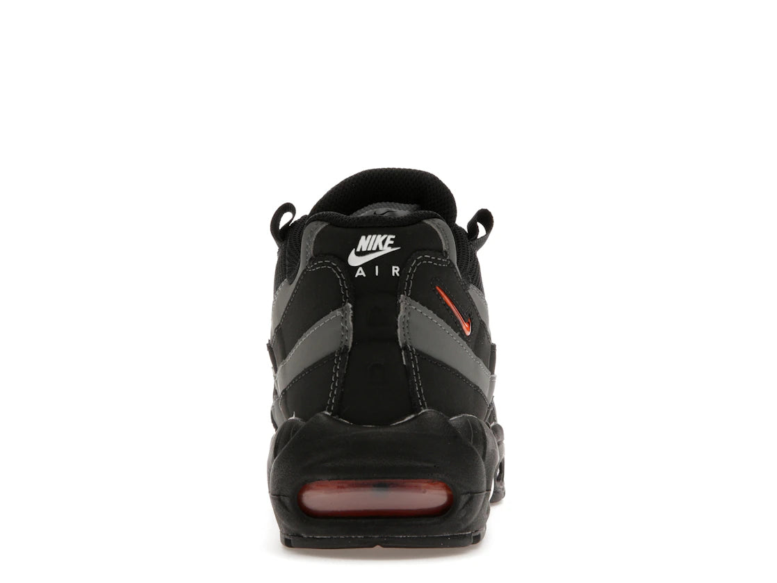 Nike Air Max 95 Black, Gray, Safety Orange - DX2657-001