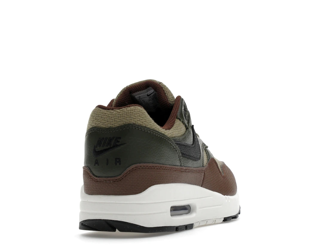 Nike Air Max 1 Essential PRM Neutral Olive Cacao Wow - HF1516-200