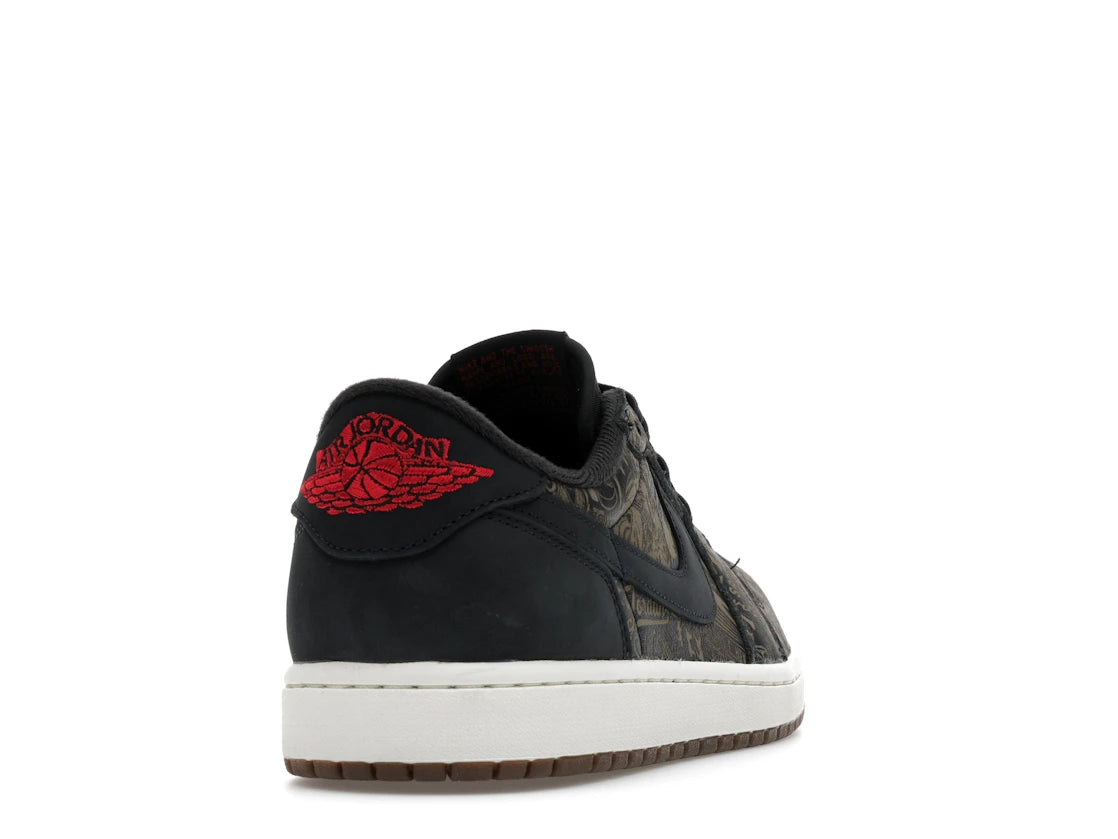 Nike Air Jordan 1 Retro Low OG Laser Black University Red - IV6750-001