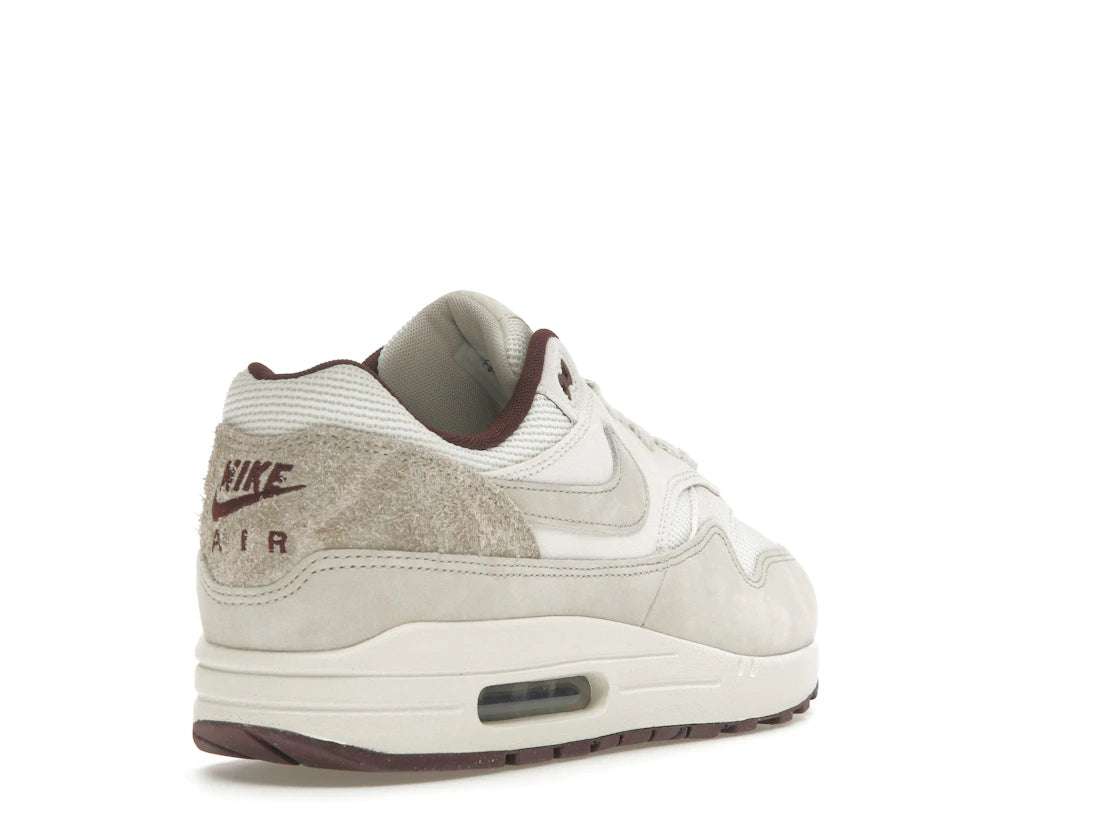 Nike Air Max 1 Sail Burgundy Crush - HF8127-100