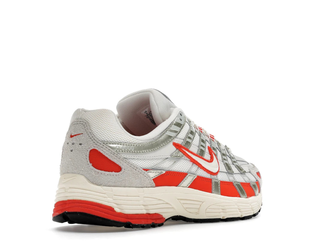 Nike P-6000 Sail Pale Ivory Light Bone Picante Red - HV5230-133
