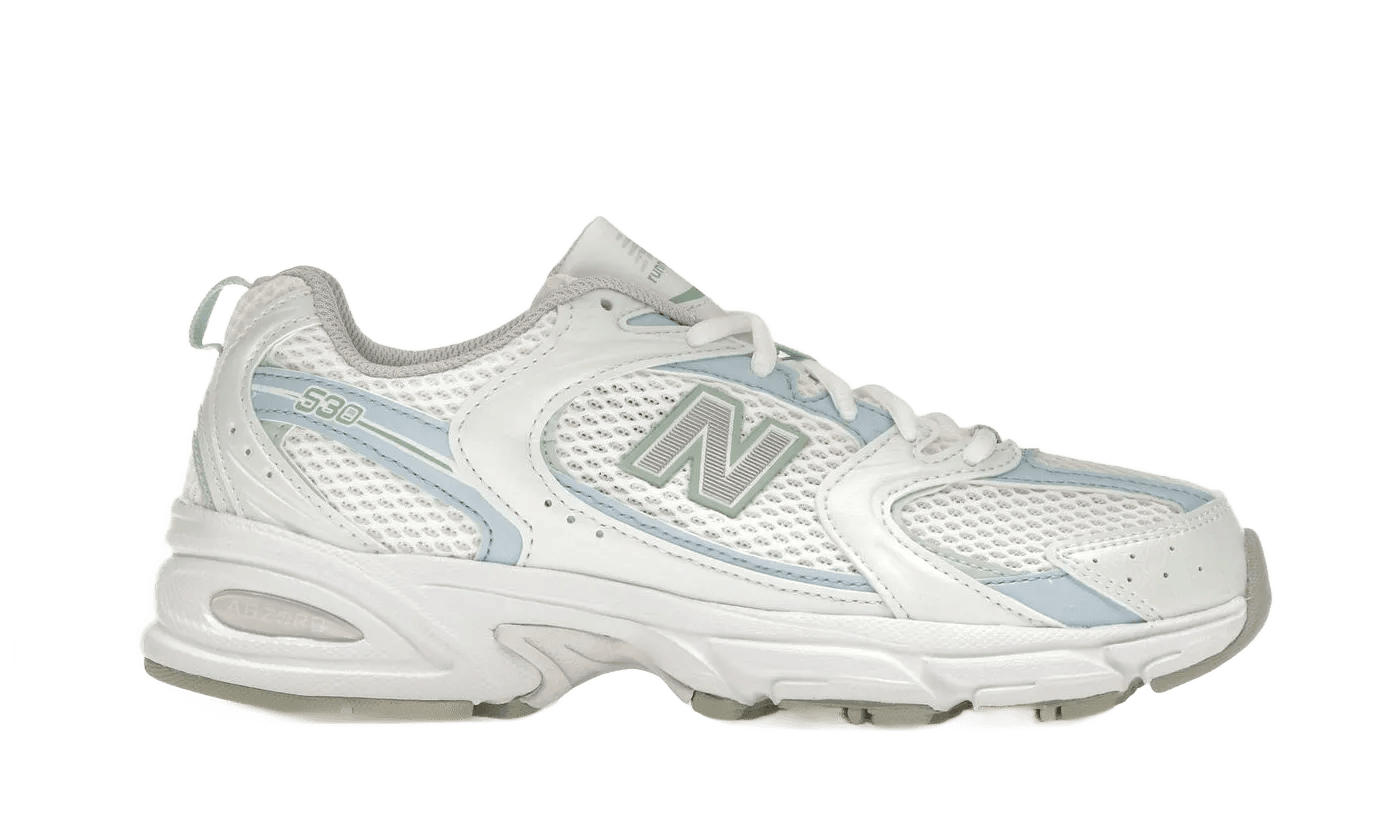New Balance 530 White Light Chrome Blue Clay Ash - MR530PC