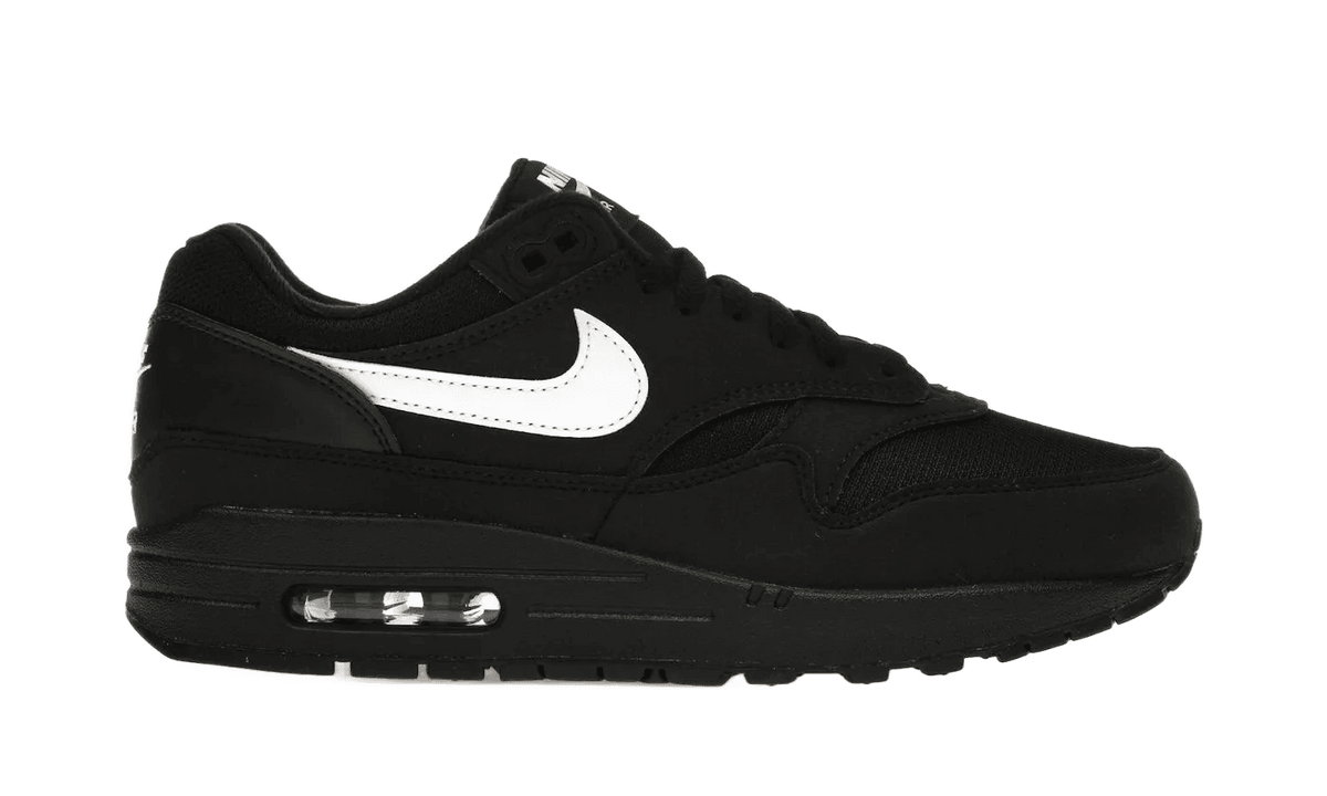 Nike Air Max 1 Black White Swoosh - FZ0628-010