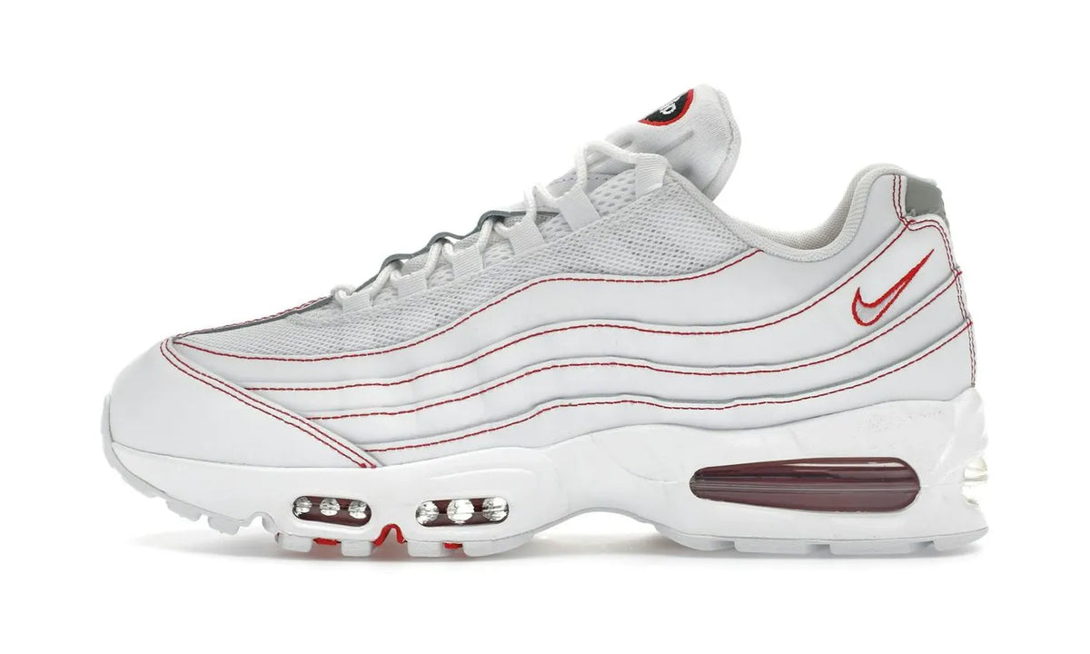 Nike Air Max 95 OG Big Bubble White University Red - IB7936-100