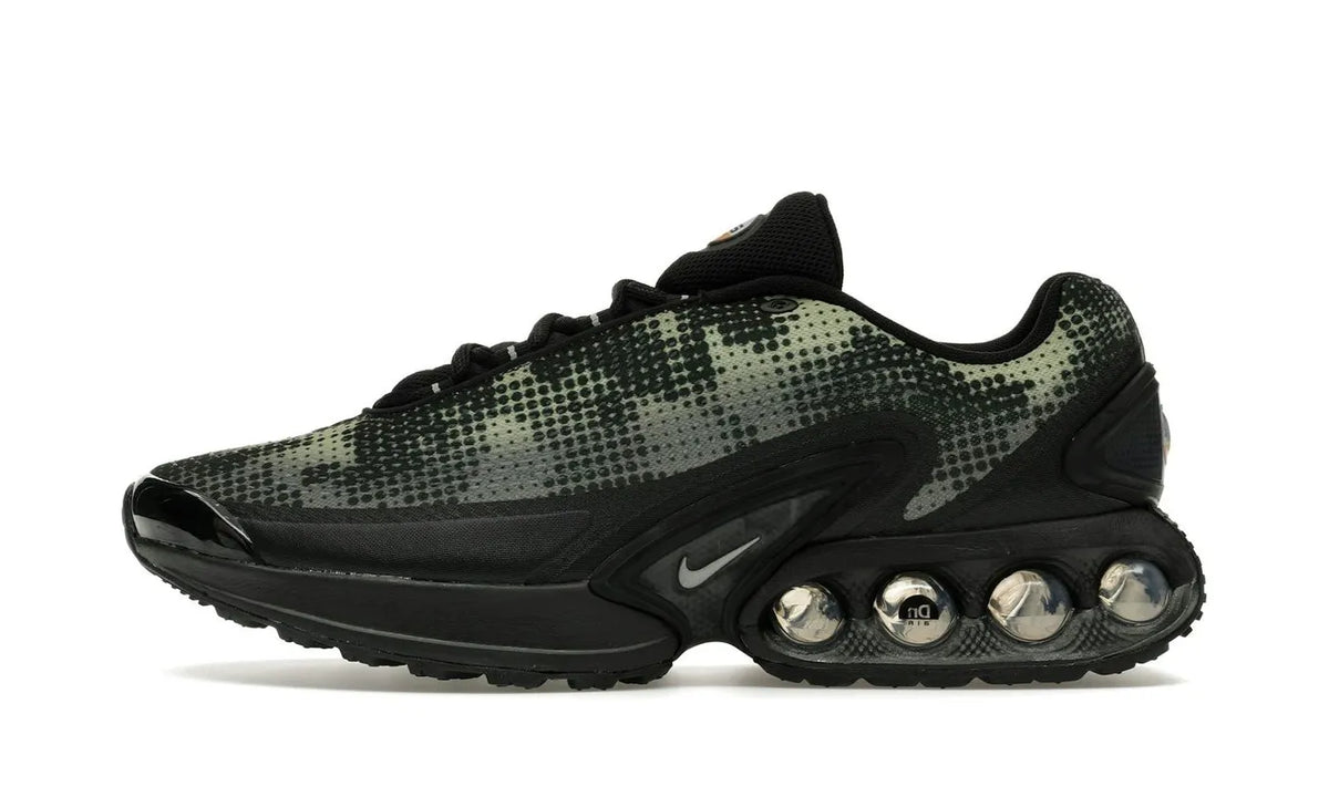 Nike Air Max Dn Black Olive Aura Medium Olive Metallic Silver - IB3078-010
