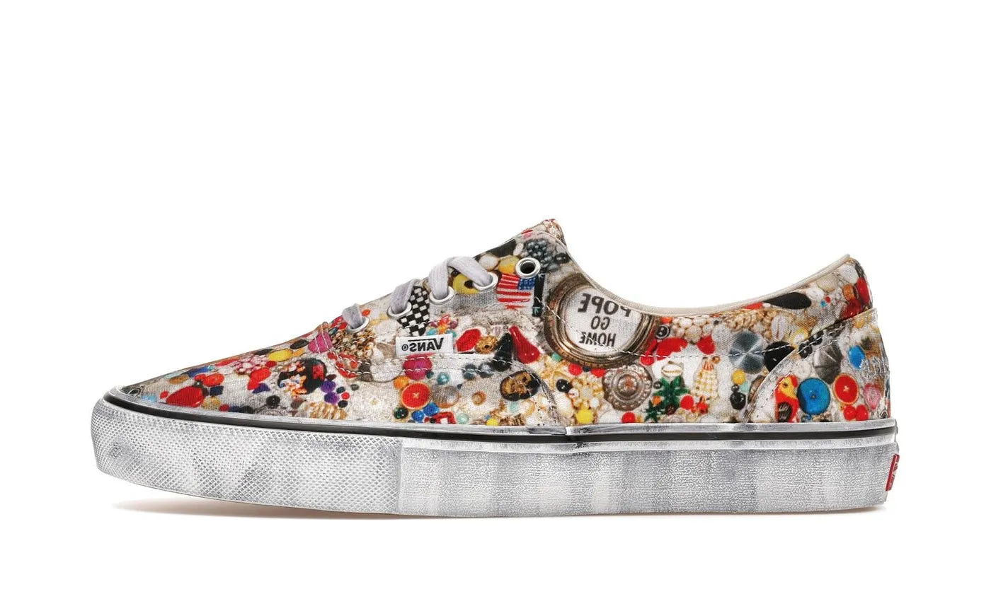 Vans Era Supreme x Mike Kelley White - VN00110ANTR