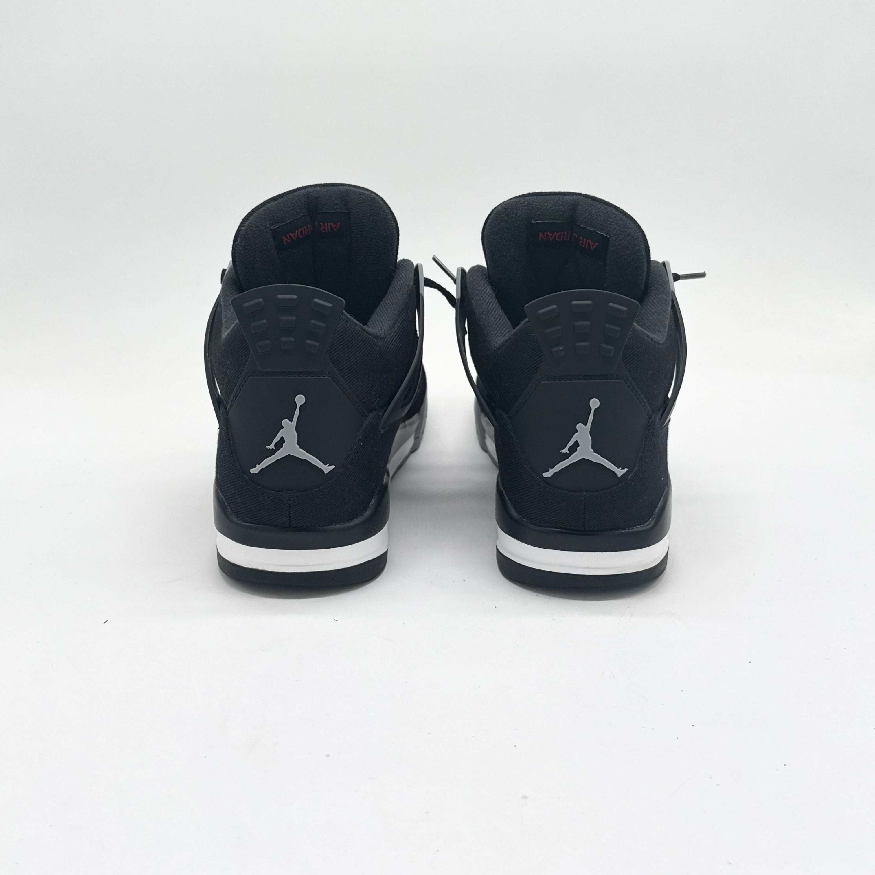 Nike Air Jordan 4 Black Canvas EU 46