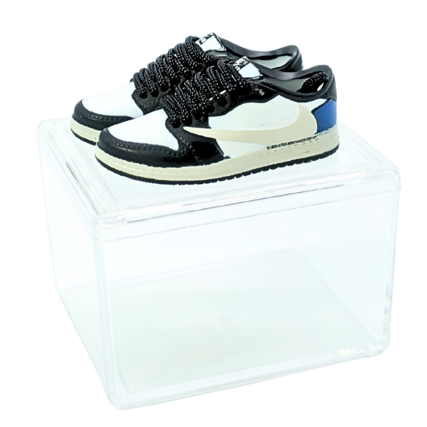 Miniature sneakers - Nike Air Jordan 1 Retro Low Fragment x Travis Scott