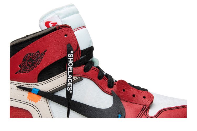 Nike Air Jordan 1 Retro High Off-White Chicago \&The Ten\& - AA3834-101