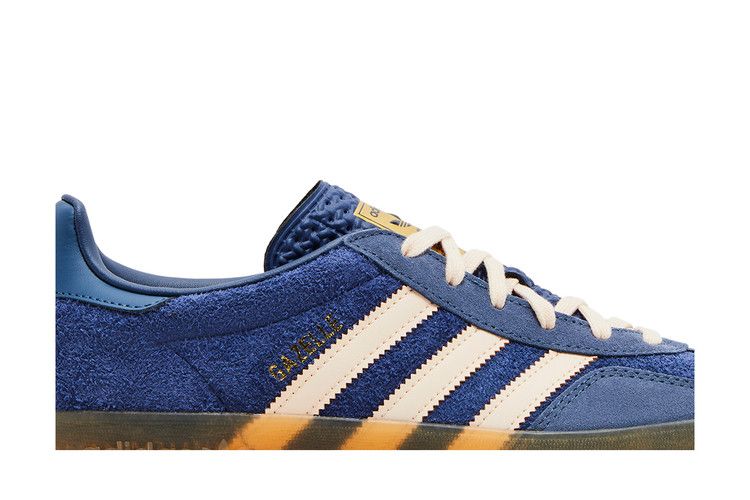Adidas Gazelle Indoor Dark Blue Bliss Orange - JI0322