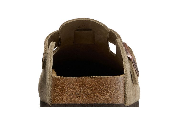 Birkenstock Boston Soft Footbed Suede Taupe - 0560771