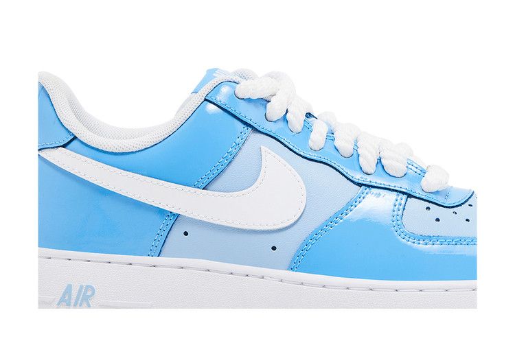 Nike Air Force 1 Low &07 LV8 Psychic Blue White Patent - HV9405-400