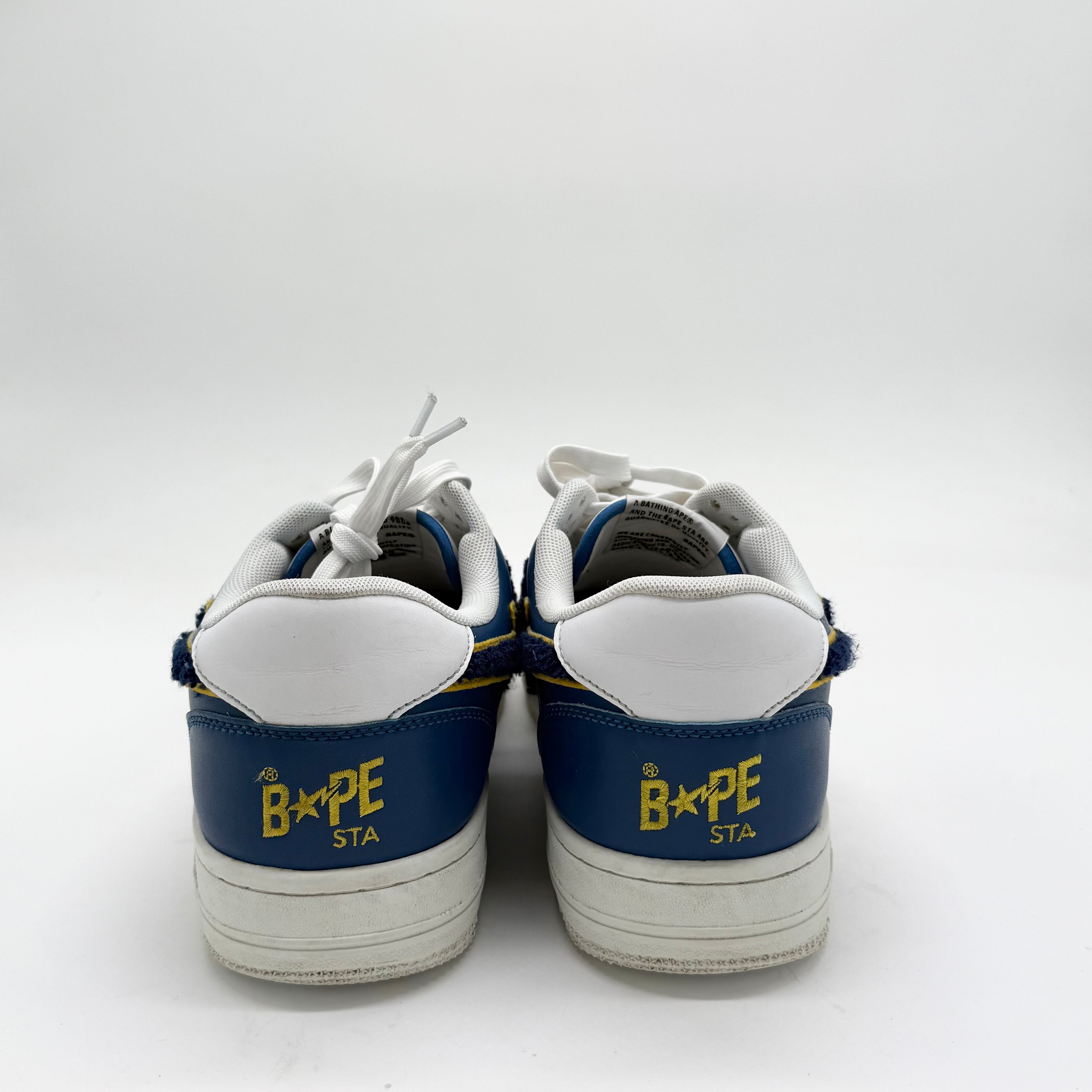 A Bathing Ape Bape Sta Low Patched Navy EU 47 1/2