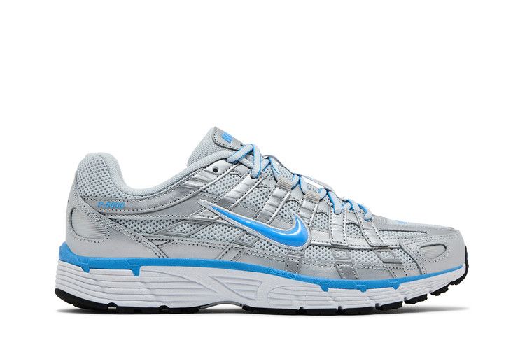Nike P-6000 Metallic Platinum, Pure Platinum, Metallic Silver, University Blue - CD6404-025