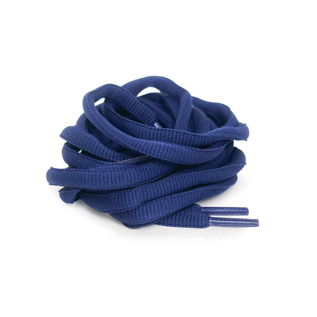 SB Dunk - Navy Blue -  Blå ovale snørebånd