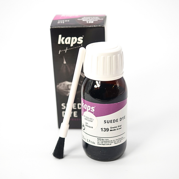 Kaps Navy Shoe Dye For Leather Kaps Suede Dye Suede Dye