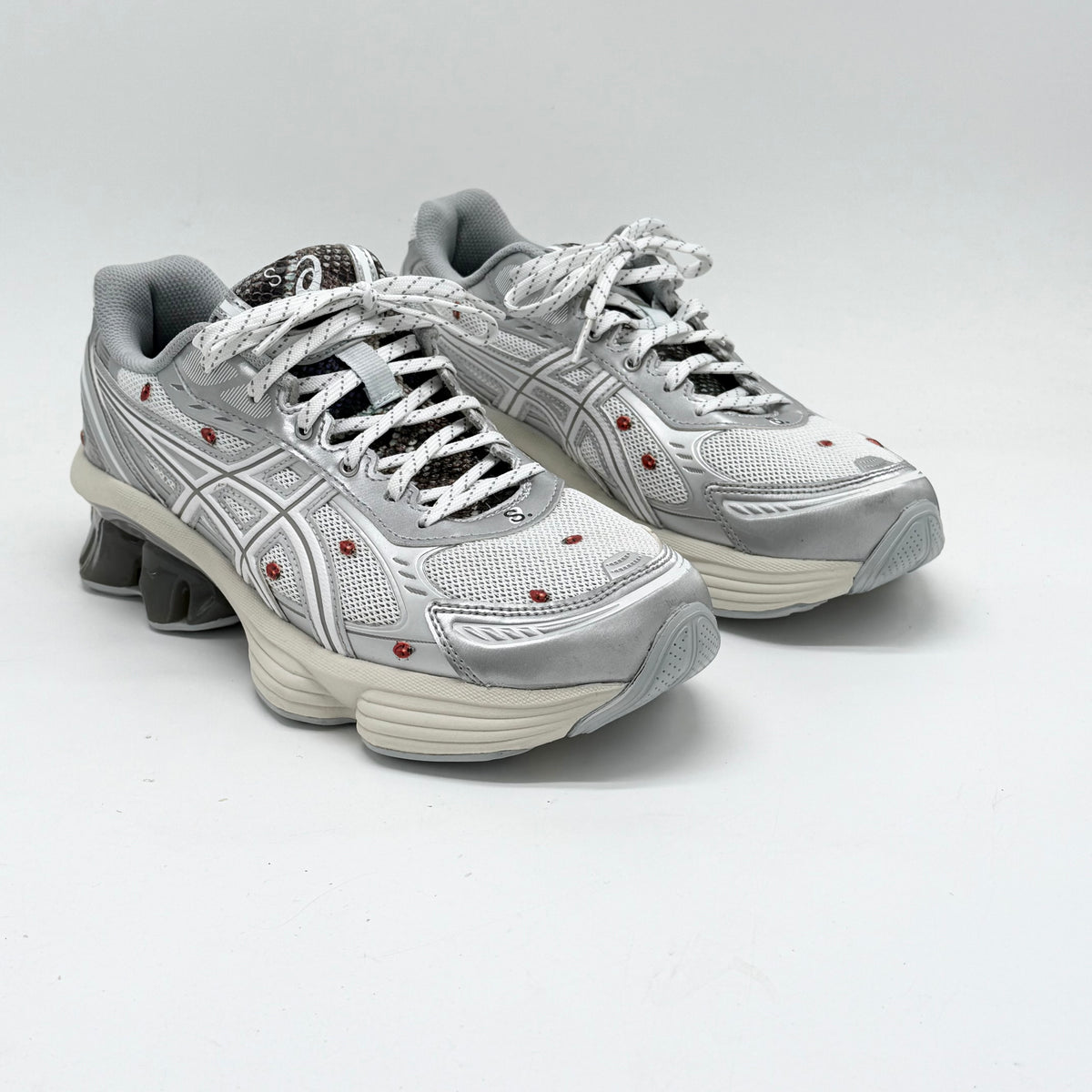Asics Gel-Kinetic Fluent White/White Ladybug Custom EU 42