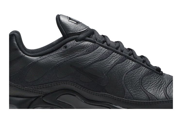 Nike Air Max Plus Triple Black Leather - AJ2029-001