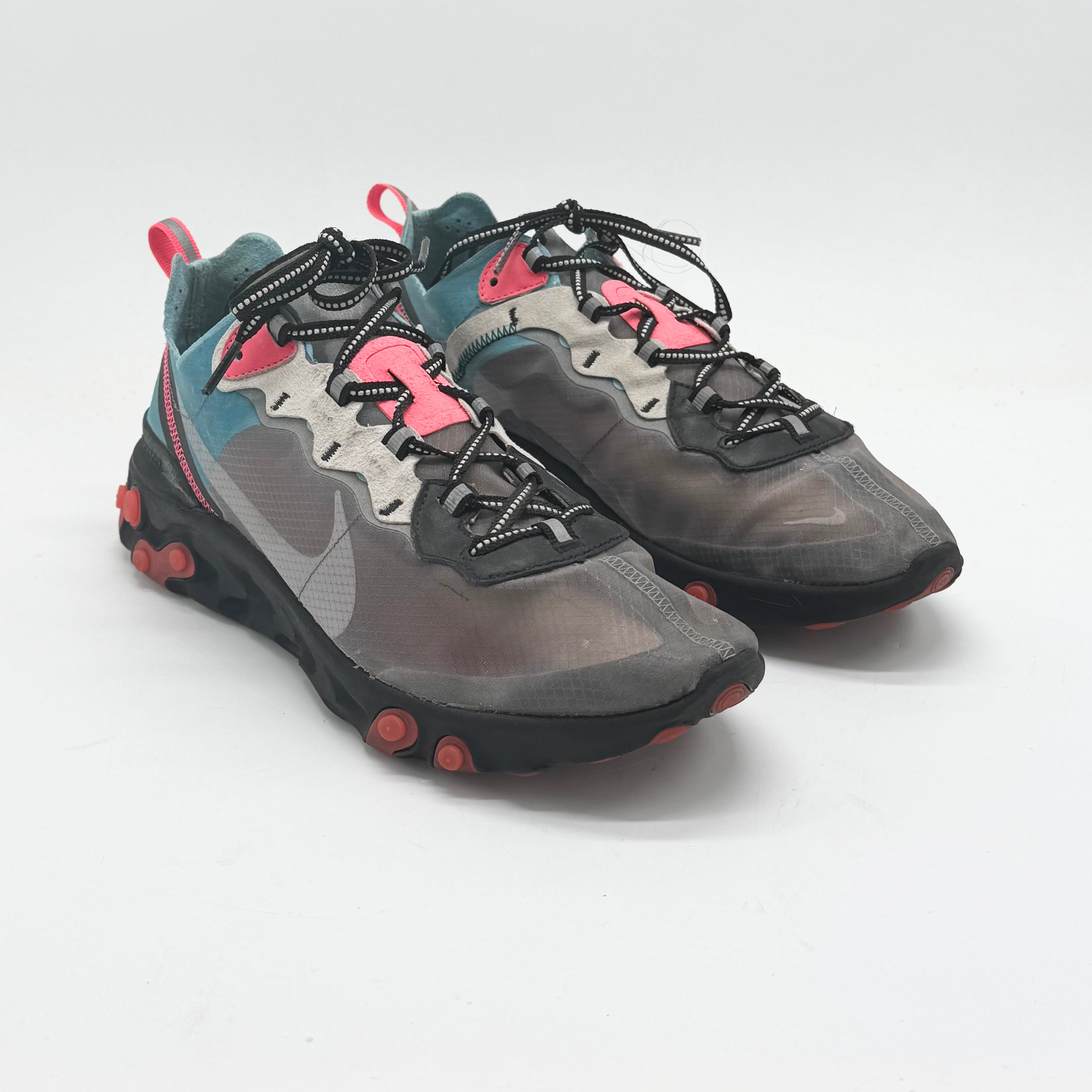 Nike React Element 87 Blue Chill Solar Red EU 45
