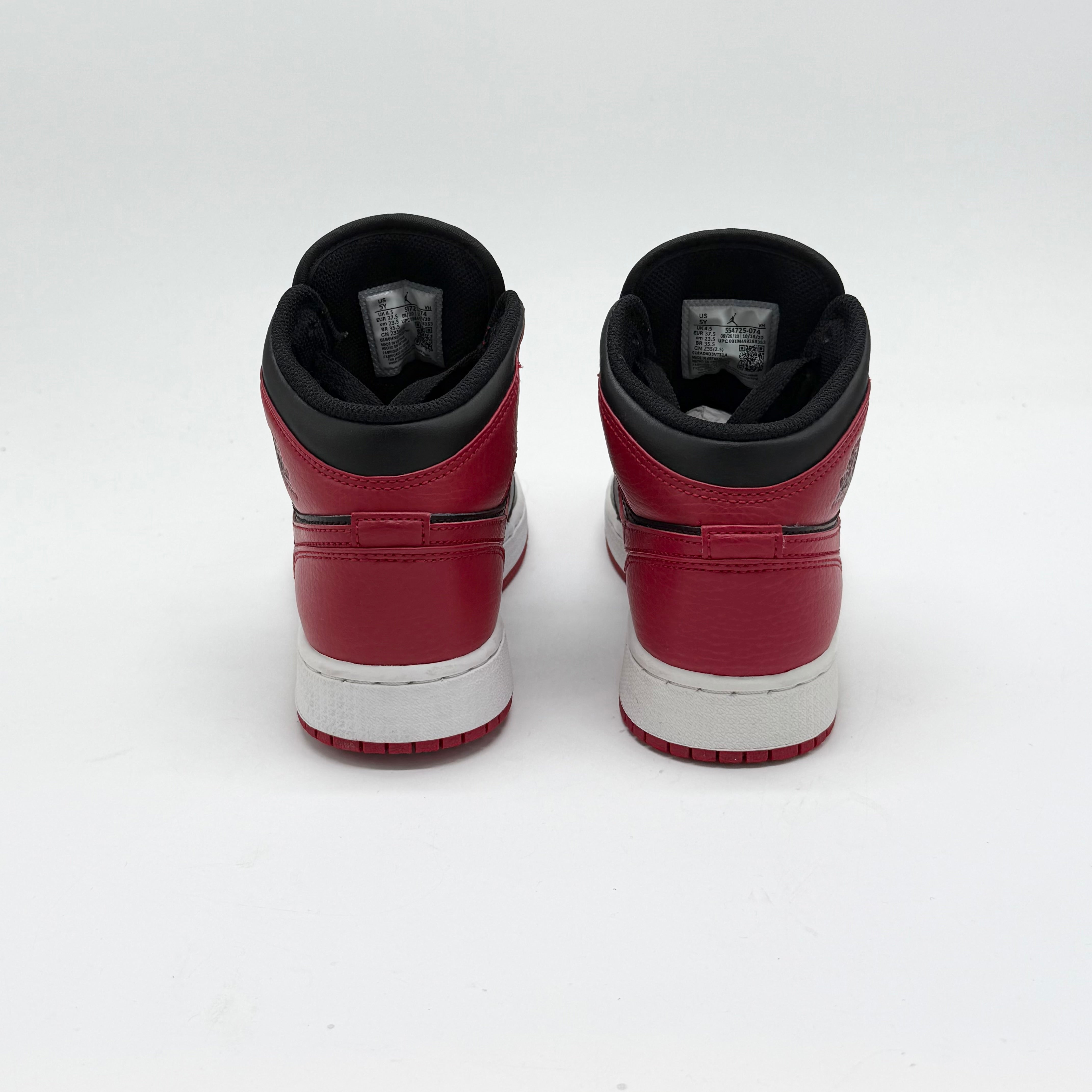 Jordan 1 Mid Banned (2020) EU 37.5
