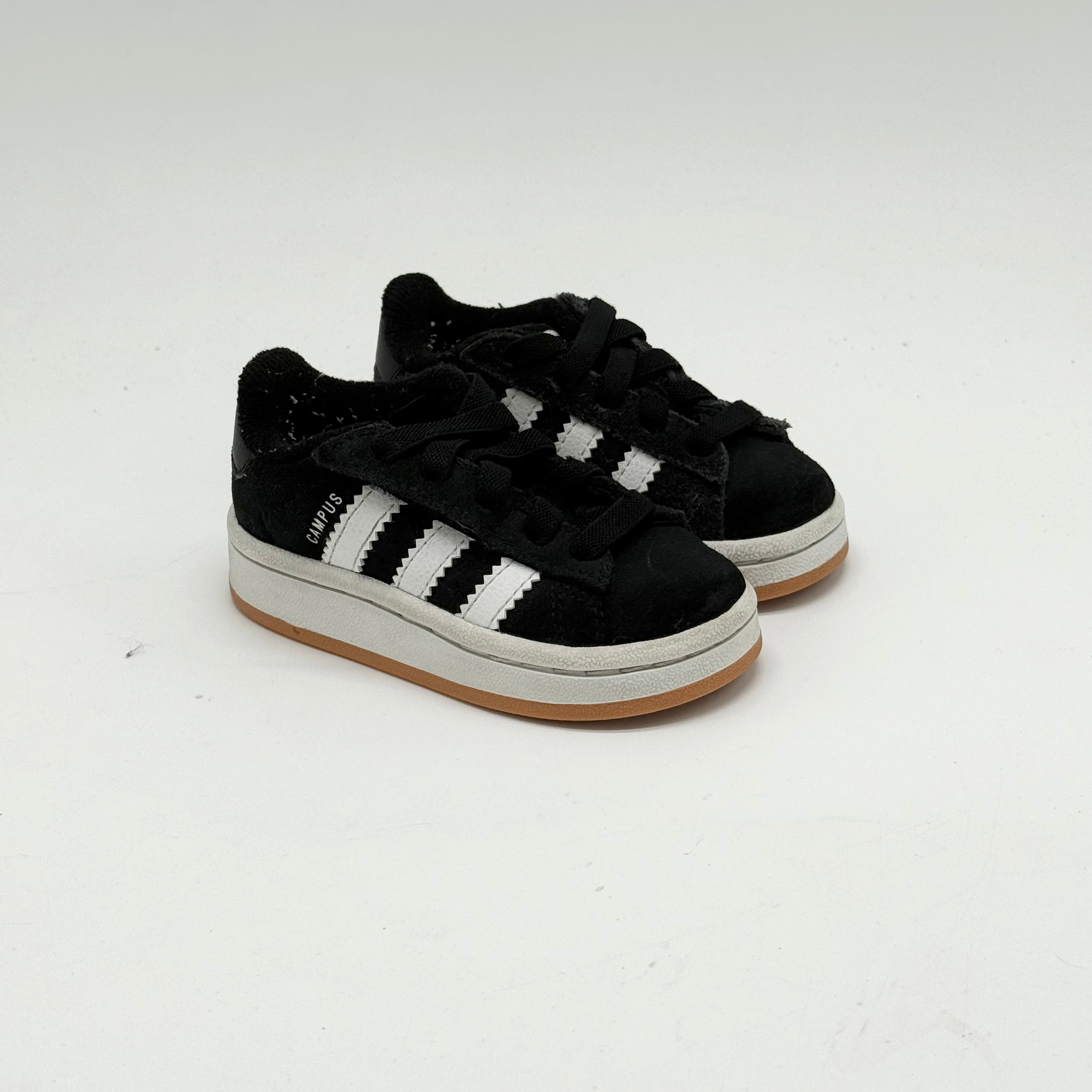 Adidas Campus 00s CF EL Core Black Cloud White Gum (TD) EU 21