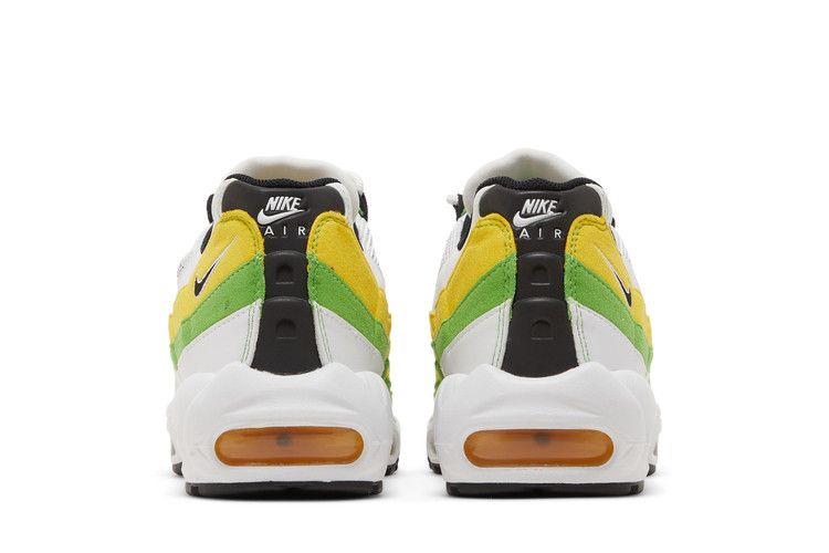 Nike Air Max 95 Essential White Green Apple Tour Yellow - DQ3429-100
