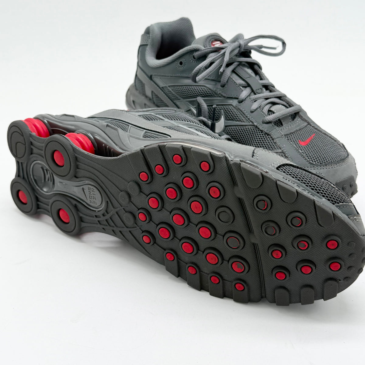 Nike Shox ride 2 Smoke Grey University Red EU 45