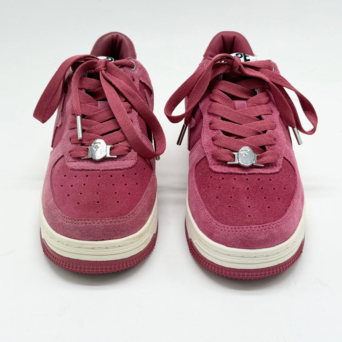 A Bathing Ape Bape Sta Pink Suede EU 41