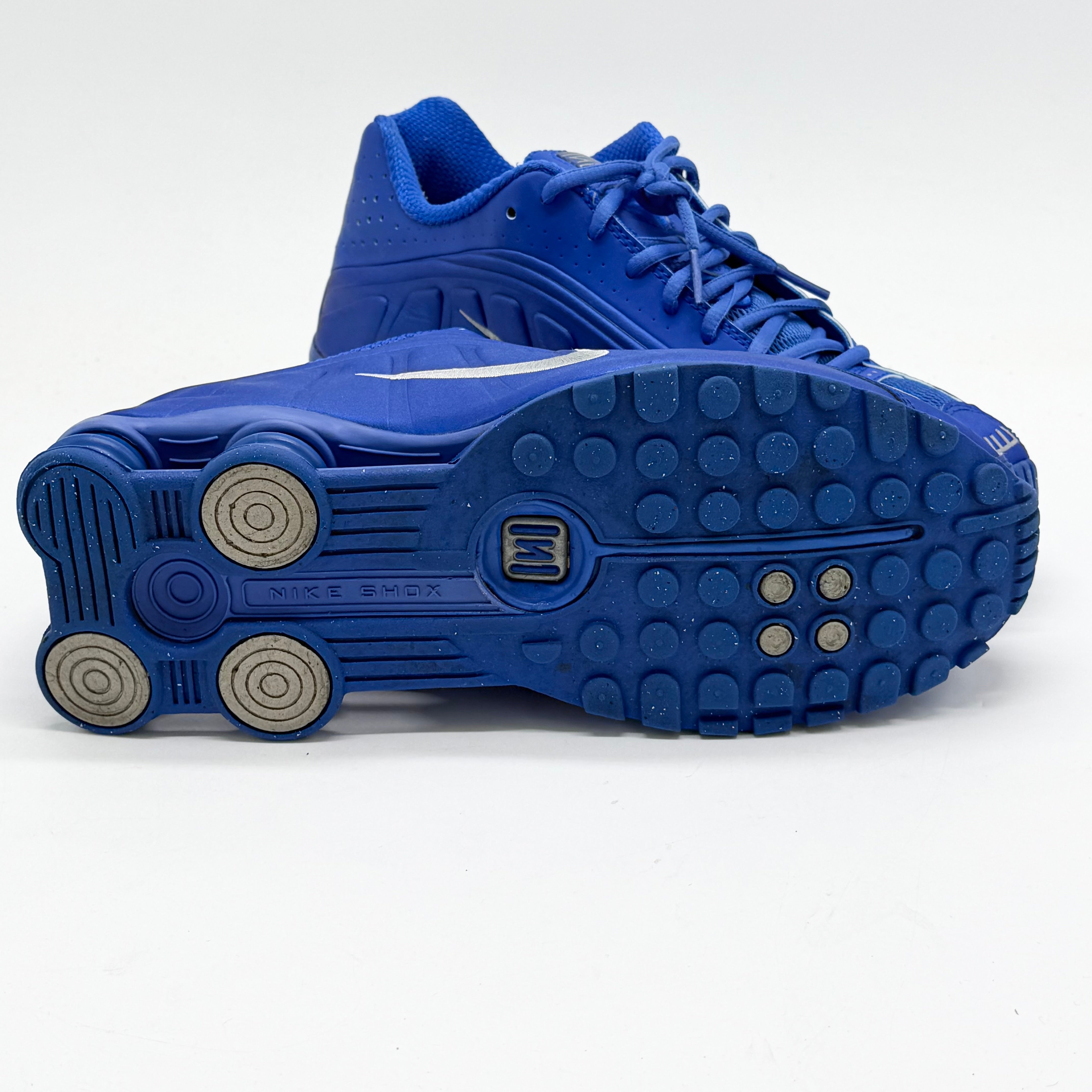 Nike Shox R4 Racer Blue Metallic Silver EU 41