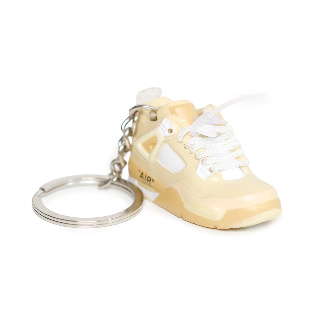Sneaker keychain - Air Jordan 4 Retro Off-White Sail