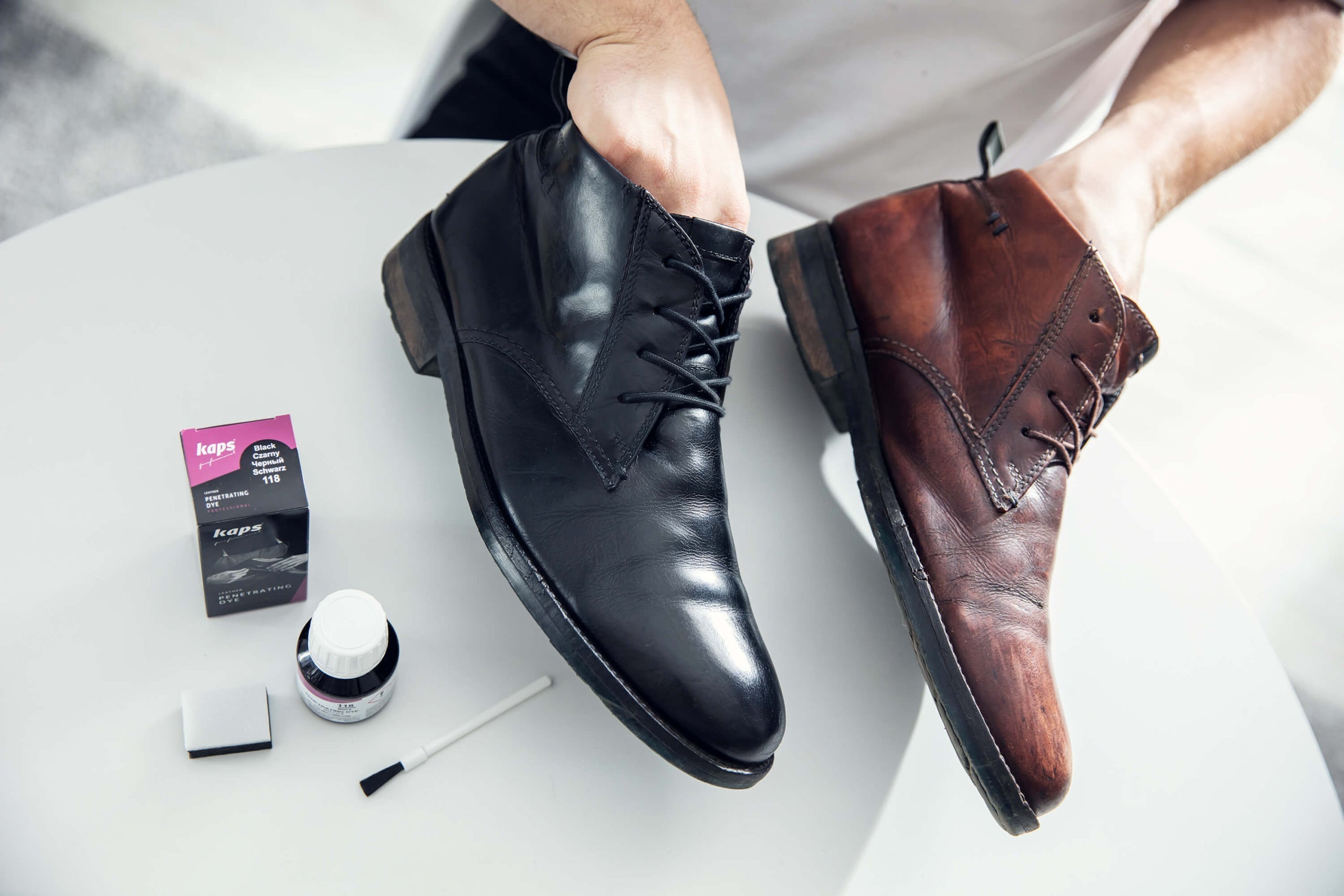Penetrating Dye - leather sole color