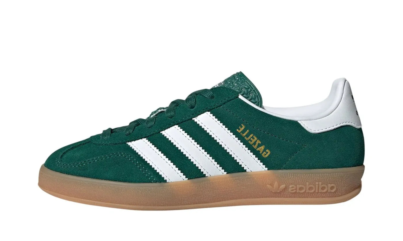 Adidas Gazelle Indoor Collegiate Green Cloud White Gum - JS3800