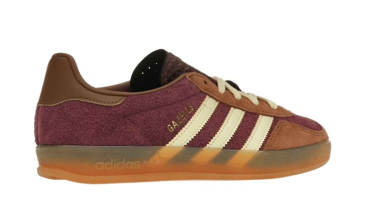 Adidas Gazelle Indoor Maroon Almost Yellow - JI0324