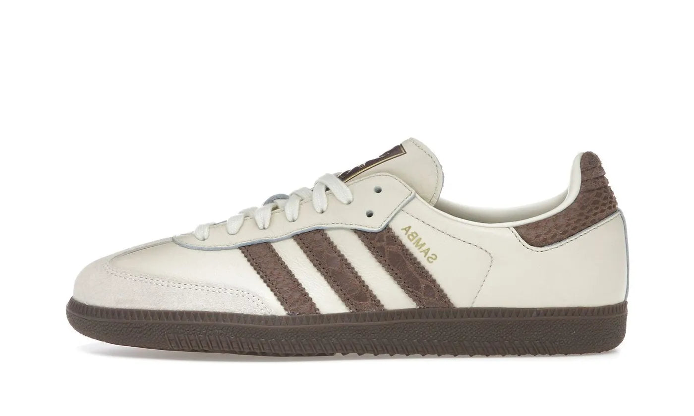 Adidas Samba OG Cream Earth Strata Maroon - IH3980