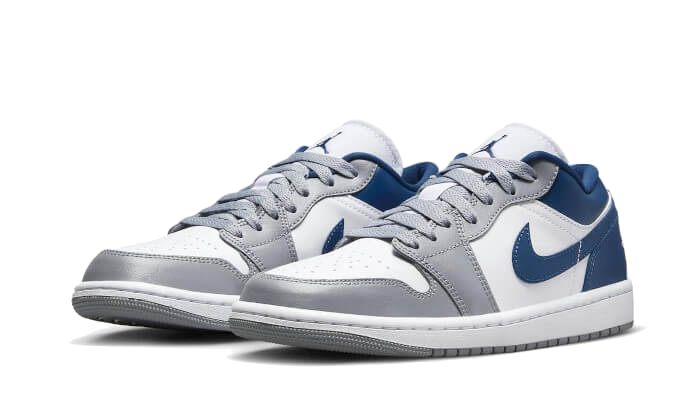 Air Jordan 1 Low White Gray Blue