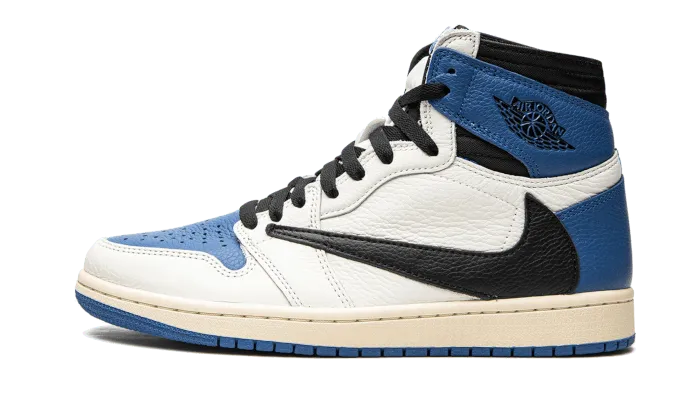 Nike Air Jordan 1 Retro High OG SP Travis Scott Fragment Military Blue - DH3227-105