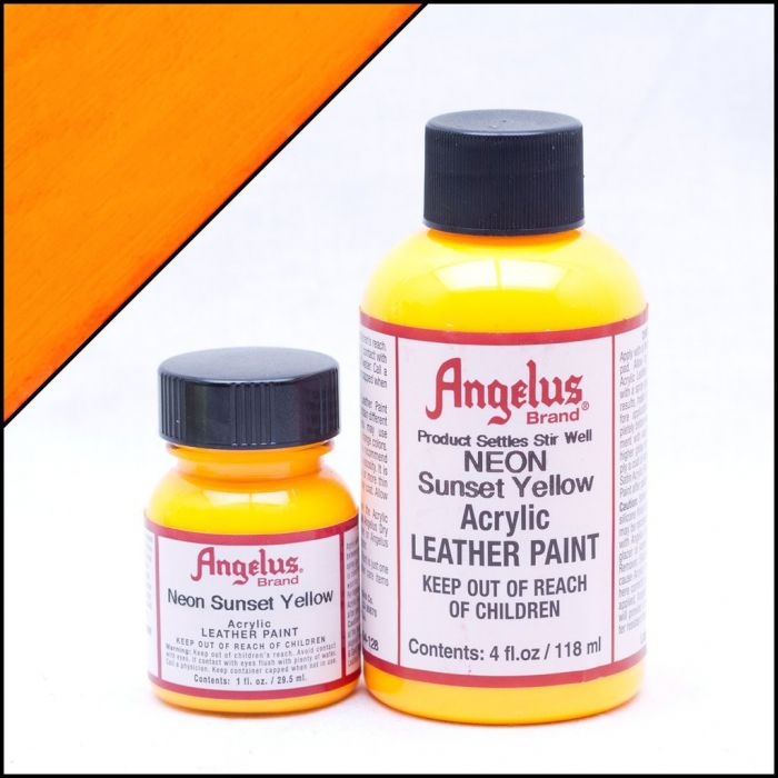 Angelus NEON Sunset Yellow Maling