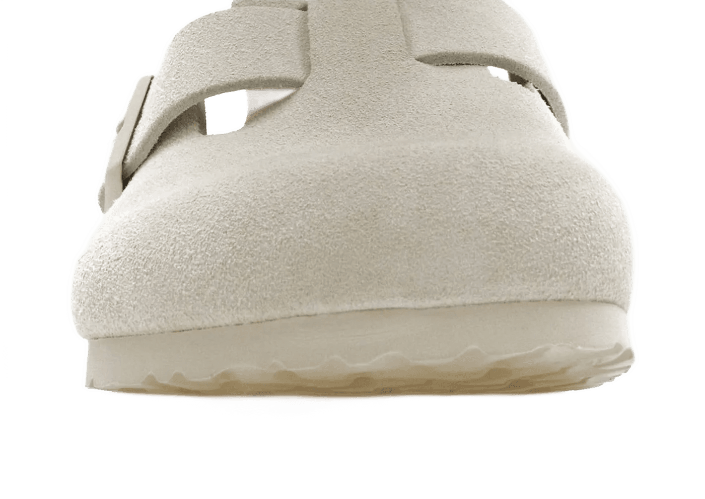 Birkenstock Boston Antique White Suede - 1024731/1024740
