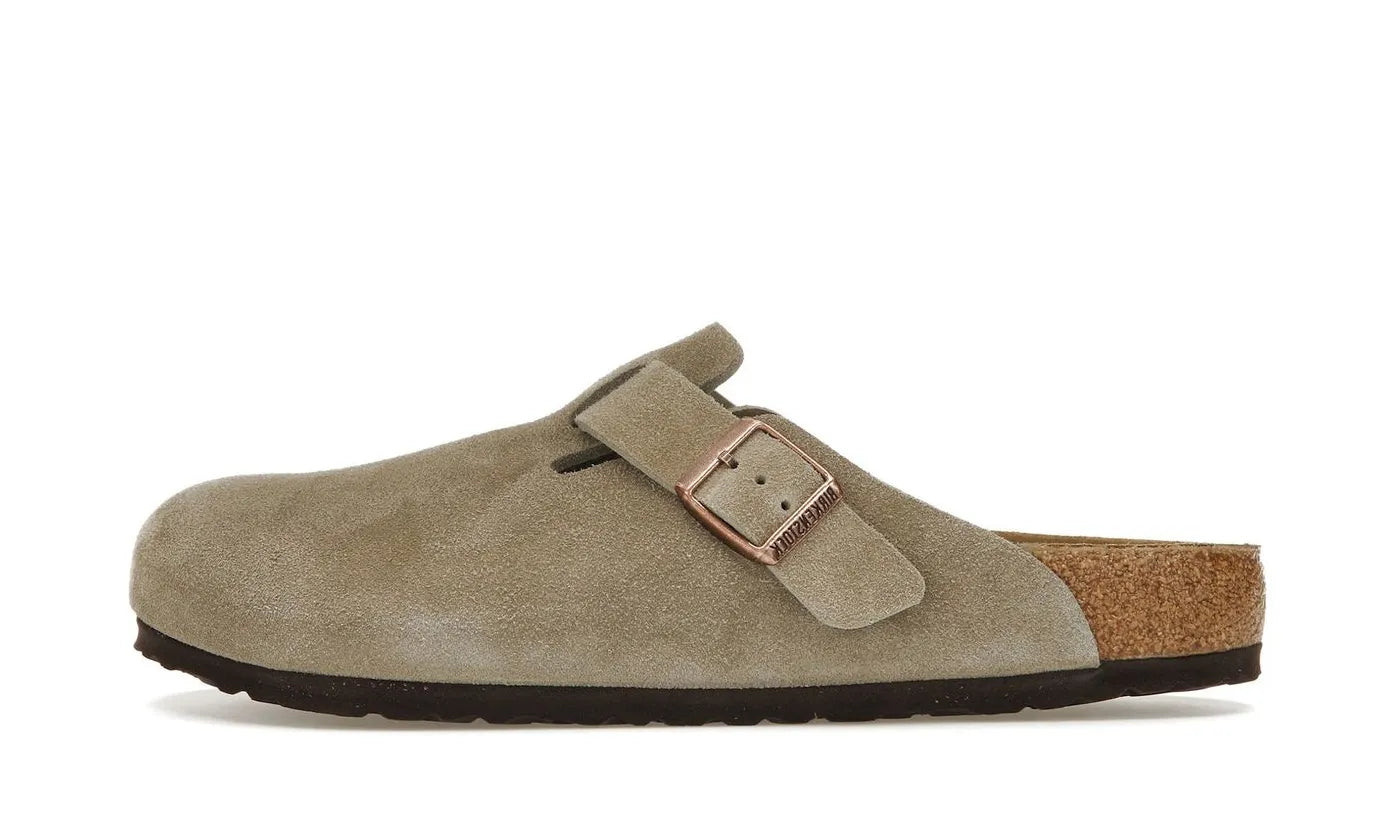 Birkenstock Boston BS Suede Taupe - 0060461/0060463